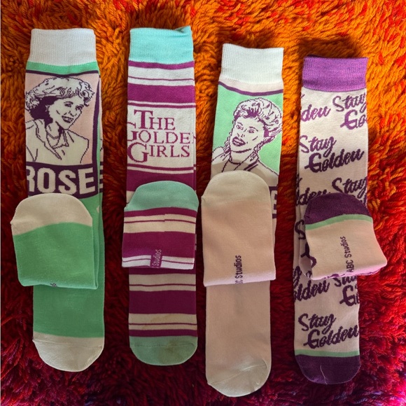 Golden girls socks - 4 pairs Never worn. - Picture 2 of 2